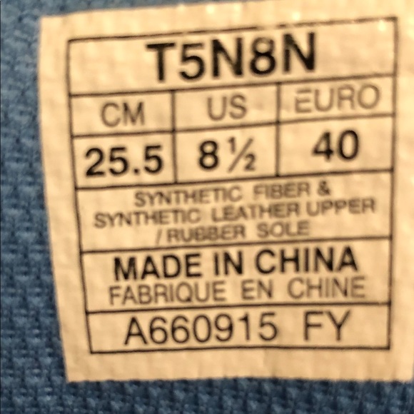 ASICS athletic shoes - Picture 7 of 7